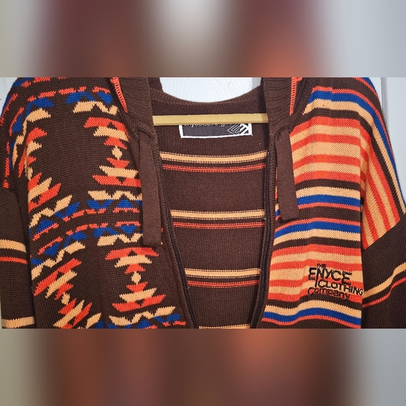 Vintage Enyce Full Zip Sweater with Hood - Picture 2 of 5